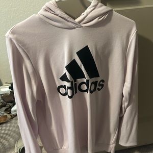 Pink Adidas hoodie